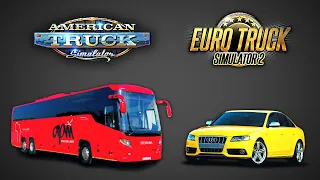 Cars & Buses will come to ETS2 & ATS? | SCS Plans for 2023 / 2024