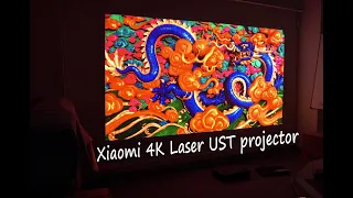 Xiaomi 4K Laser UST projector (part II)