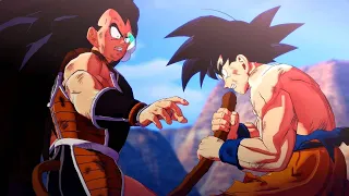 Dragon Ball Z Kakarot Saiyans Sag Full Movie All Cutscenes (2020) Goku Vs. Vegeta