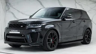 2021 Range Rover Sport 5.0 SVR Carbon Edition - Santorini Black - Walkaround & Interior & Revs [4K]