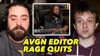 AVGN Editor Rage Quits | Red Cow Arcade Clip