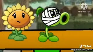 lanzaguisantes x girasol completo de mi pana @gorrito_pvz_XD :3