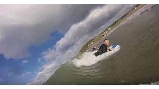 Bodyboarding in Croyde Bay With a GoPro Hero