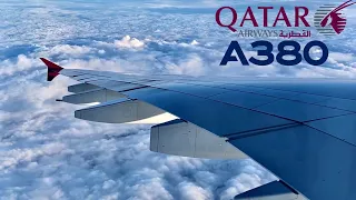 🇫🇷 Paris CDG - Singapore SIN 🇸🇬 Qatar Airways Airbus A380 via Doha DOH 🇶🇦 [FLIGHT REPORT]