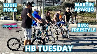 HB Tuesday | Eddie Fiola | Martin Aparijo | BMX Freestyle