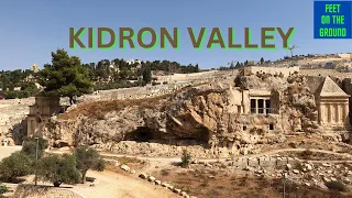 KIDRON VALLEY & tomb of Absalom (or is it really?)