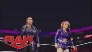 2K24 RAW Tegan Nox and Natalya vs Ivy Nile and Maxxine Dupri