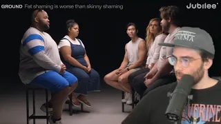 HasanAbi Reacts to Can "Fat" and "Fit" Influencers Find Common Ground?