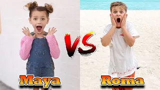 Maya Le Clark Vs Kids Roma (Kids Roma Show) Stunning Transformation ⭐ From Baby To Now