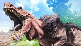 MONSTER HUNTER WORLD VS DAUNTLESS (Gameplay Compariosn)