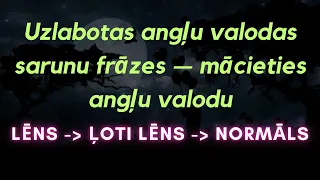 Uzlabotas angļu valodas sarunu frāzes — mācieties angļu valodu