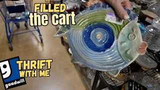 Filled the GOODWILL Cart | Thrift With Me | Reselling