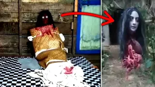 5 Scary videos & the most horrific things caught on camera - TOP 5 Real ghost caught on camera