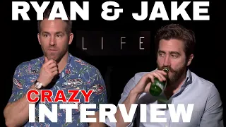 Ryan Reynolds & Jake Gyllenhaal HILARIOUS interview for LIFE film