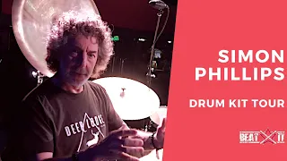 Simon Phillips presents his drum kit