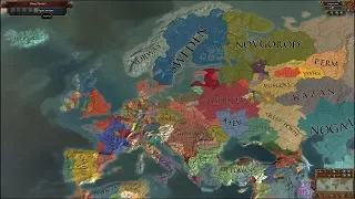 Europa Universalis 4 AI Timelapse - Beyond Typus 11.0 + Countries Can Collapse [2.0] Mods 1618-2500