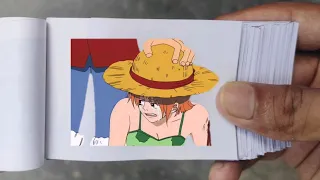 Nami asks Luffy for Help Flipbook | Luffy gives his Hat to Nami | Walk to Arlong Park | One Piece #5