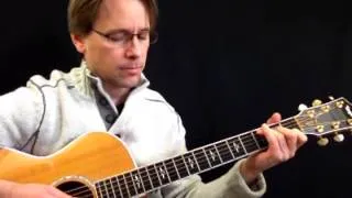 Intermediate Picking Etude for acoustic guitar