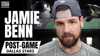 Jamie Benn Reacts to Dallas Stars Series Win vs. Vegas: "Felt Like They Wanted Us, They Got Us"