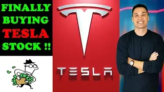 I'm Finally Buying Tesla Stock! - (Here's Why)