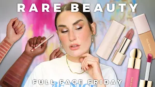 FULL FACE OF RARE BEAUTY ft. New "Kind Words" Matte Lipsticks & Lip Liners