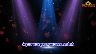 [Karaoke] Satru - Denny Caknan ft Happy Asmara || Karaoke Dangdut Duet Terbaru