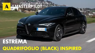 Alfa Romeo GIULIA Estrema | Ispirazione QUADRIFOGLIO black...