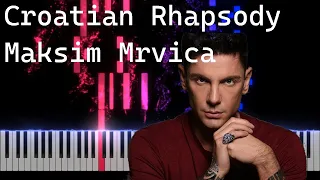 Croatian Rhapsody (Easy Version) - Maksim Mrvica Piano Tutorial [Nivek.Piano]