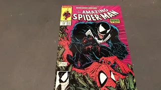 Amazing Spider-Man # 316 : Venom appearance, Marvel Comics 1989. A look through page by page