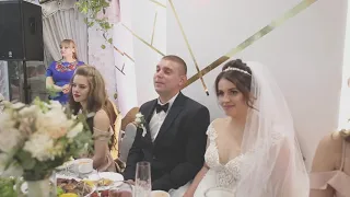 Весілля в Чорногорі перші  столи