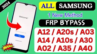 All Samsung Frp Bypass A12/A20s/A03/A14/A10s/A30 | Without PC Remove Frp Lock Samsung