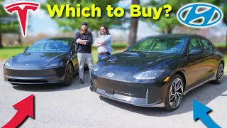 Should you buy a Model 3 or Ioniq 6 in 2024? | Ultimate Owners Review