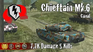 Chieftain Mk.6  |  7,7K Damage 5 Kills  |  WoT Blitz Replays
