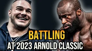 Shaun Clarida speech to Nick Walker On Battling at 2023 Arnold Classic