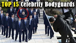 15 Most Heavily Guarded People In The World! | TOP 15 Celebrity Bodyguards