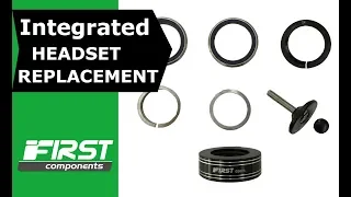 Integrated Headset (& Bearing) Replacement - Mountain mtb or Road Bike