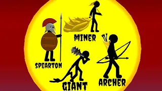 A FRESH START WITH SPEARTON, ARCHER, MINER, GIANT....BATTLE FIGHT | STICK WAR LEGACY - KASUBUKTQ