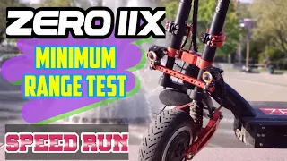 Zero 11x  ⚠ Full Speed Range Test!⚠