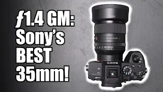 Sony FE 35mm f1.4 GM REVIEW vs Sigma 35mm f1.2
