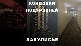 Концовки ПОДУРОВНЕЙ Закулисья / Backrooms