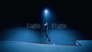 Light Flight - Freediving Art - 42 meter deep pool (y40, Italy)