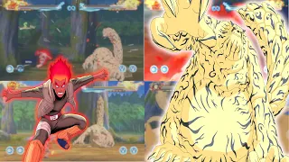 DEATH GATE Might Guy SOLO a TAILED BEAST on STORM 4