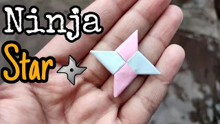 How to make a mini origami ninja star || Creator boy || Inventious