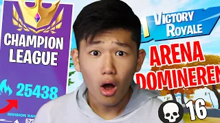 CHAMPIONS DIVISIE IS VAN ONS! | Fortnite Solo Arena