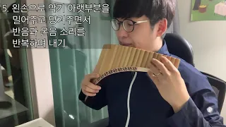 팬플룻 기초 비브라토, Pan flute Basic Vibrato