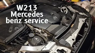 2017  Mercedes-Benz  E-Class W 213    2 L Diesel Service