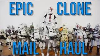 Unofficial PO Box/Mail Haul: Epic Clone Trooper Action Figure Unboxing!