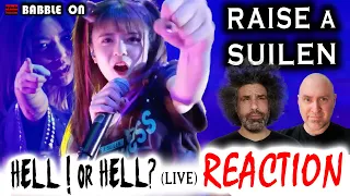 RAISE A SUILEN - HELL! OR HELL? (Live) *FIRST-TIME REACTION* (Japanese Pop-Rock) #jpop #jrock