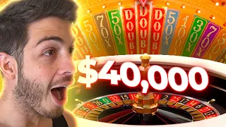 I  Took $40,000 To Red Door Roulette and This Happened!