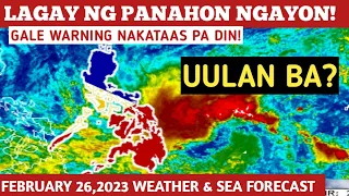 MAY LOW PRESSURE AREA BA? FEBRUARY 26,2023 WEATHER UPDATE TODAY|PAGASA WEATHER UPDATE